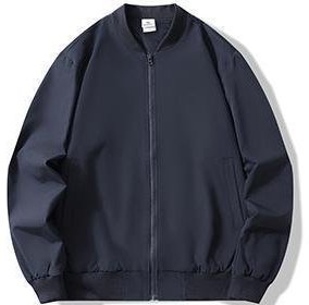 DYEWAVE custom lightweight bomber jacket in Navy