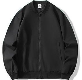 DYEWAVE custom lightweight bomber jacket in Black