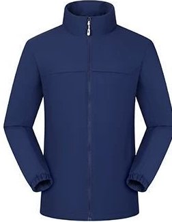 DYEWAVE custom lightweight down jacket in Navy