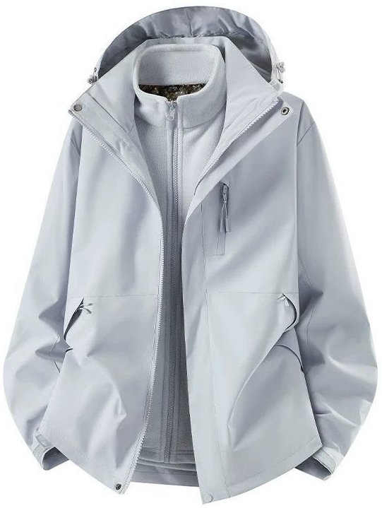 DYEWAVE custom 3-in-1 jacket system in Moonlight Blue