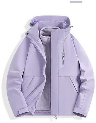 DYEWAVE custom 3-in-1 jacket system in Soft Purple (Women's)