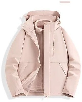 DYEWAVE custom 3-in-1 jacket system in Mineral Pink (Women's)