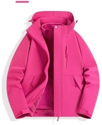 DYEWAVE custom 3-in-1 jacket system in Purple Rose (Women's)